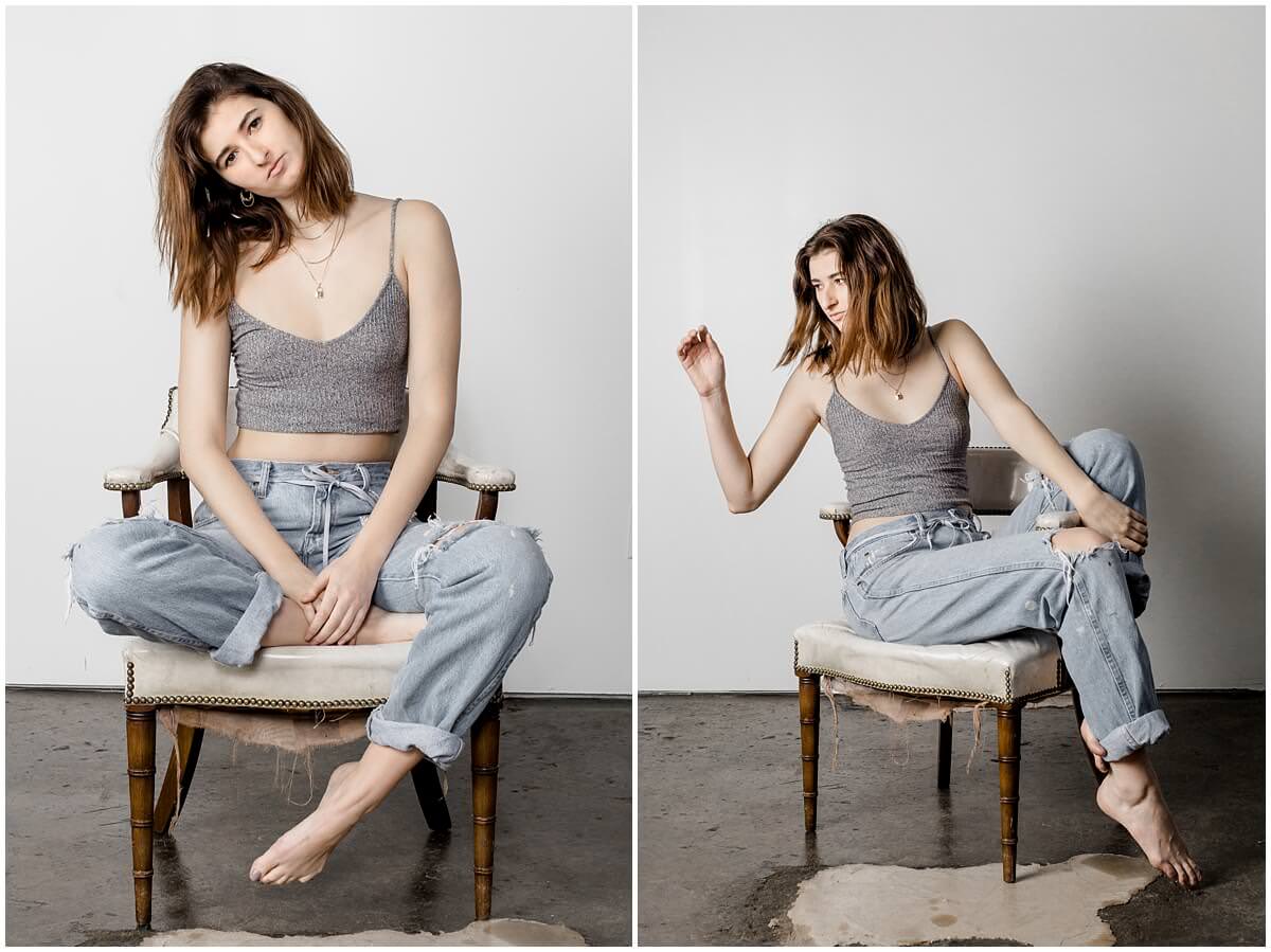 audra banfield, model, model session , stylish, fashion, editorial, columbus ohio, adam lowe photography, brandy melville, levis, chnel, flower child, abercrombie, and other stories, coach, stone cold fox, flynn skye